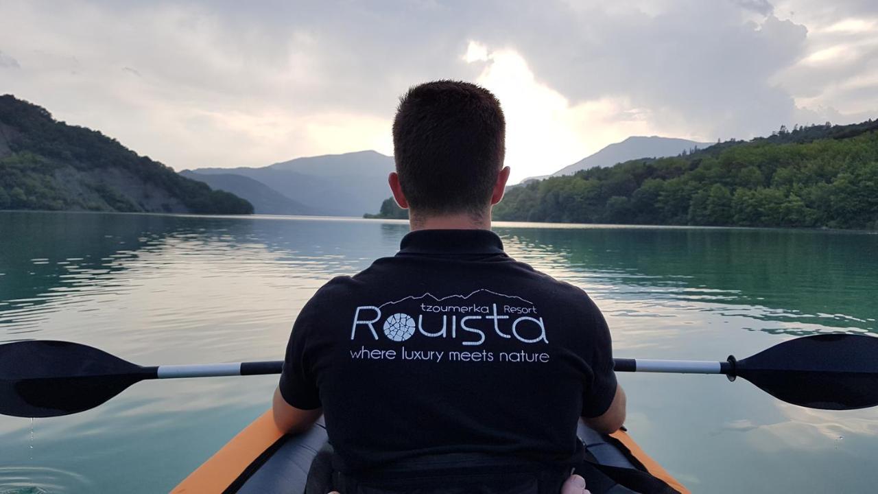 Rouista Tzoumerka Resort Vourgareli Bagian luar foto