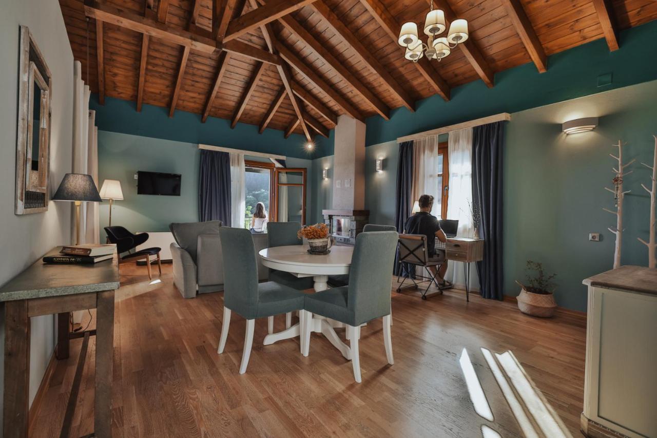 Rouista Tzoumerka Resort Vourgareli Bagian luar foto
