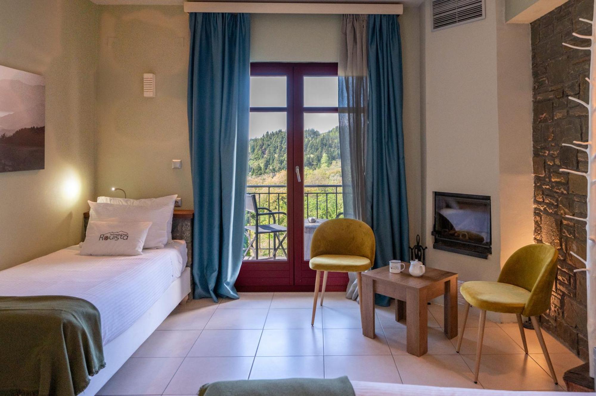 Rouista Tzoumerka Resort Vourgareli Bagian luar foto