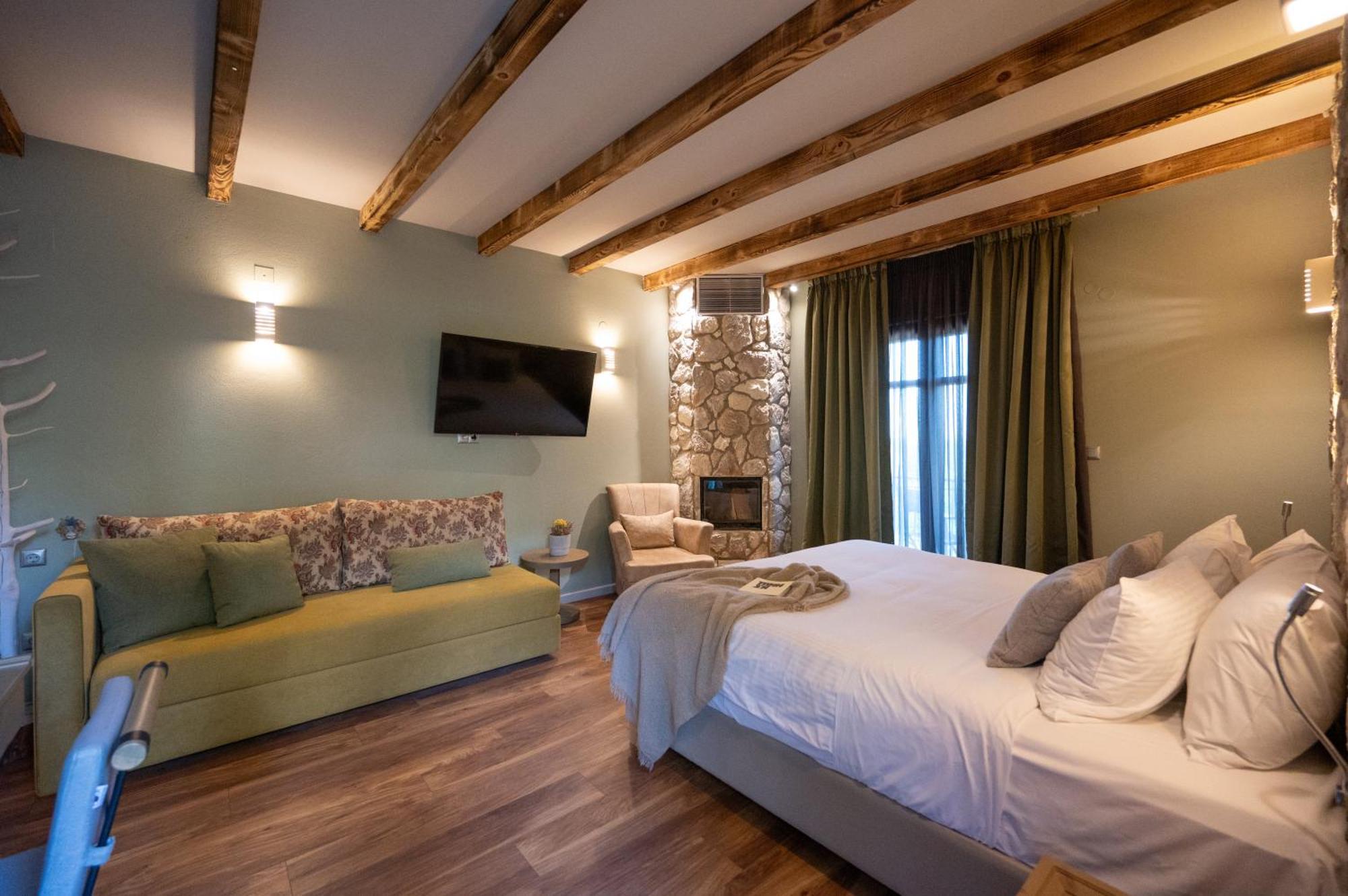 Rouista Tzoumerka Resort Vourgareli Bagian luar foto